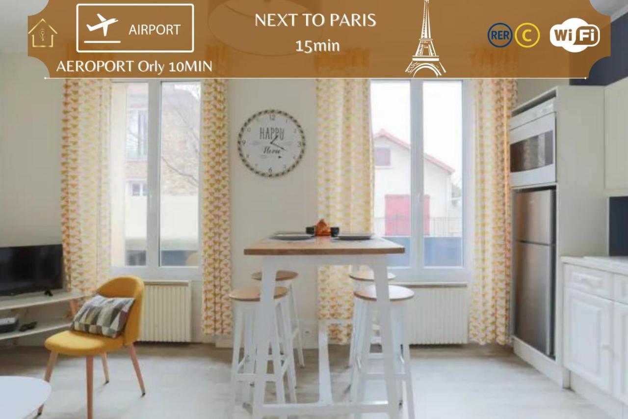 Choisy Parmentier-8 Min Paris- Airport Orly Apartment Екстериор снимка